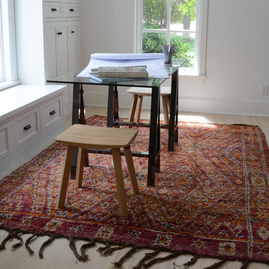 Sustainable Design with Soul: The Allure of Vintage Moroccan Rugs