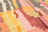 Desert Glow (9'0" x 12'0") - Abstract Sunset Moroccan Area Rug - Hand-Dyed Wool