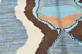 Azure Diamond | Handmade Moroccan Rug with Stunning Brilliance