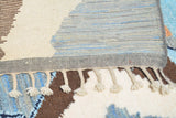 Azure Diamond | Handmade Moroccan Rug with Stunning Brilliance