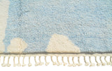 Blue Lips Handmade Moroccan Rug