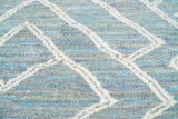 Cerulean Textile | Handmade Moroccan Rug in Captivating Blue