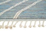 Cerulean Textile | Handmade Moroccan Rug in Captivating Blue