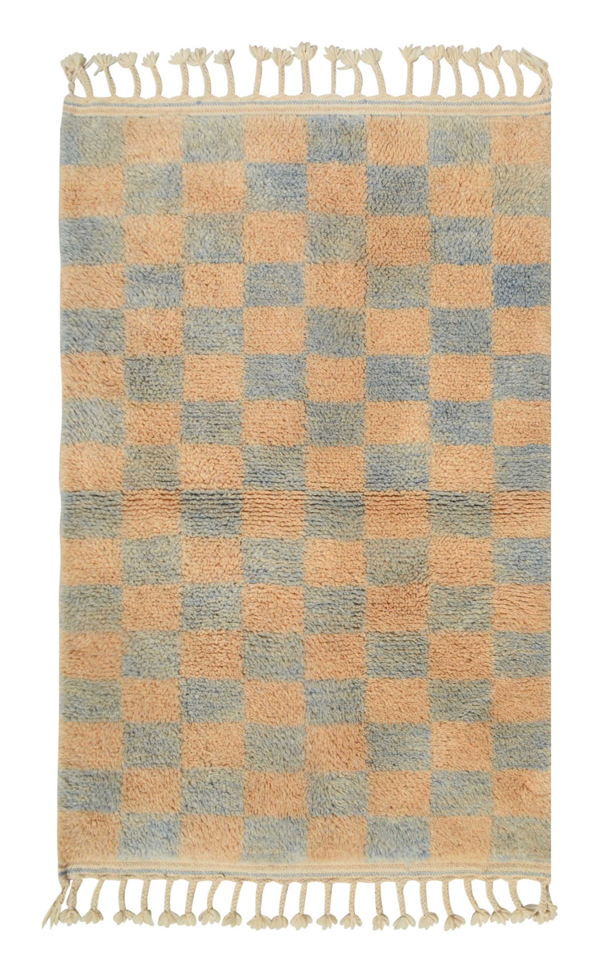 Chessboard || Moroccan Rug - Checker Pattern Elegance | Illuminate Collective