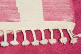 Elegant Fusion: Handmade Moroccan Rug | Artisan Crafted Luxury