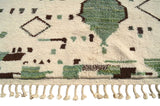 Evergreen - Refreshing Green Beni Rug | Illuminate Collective