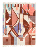 Lost Spaces | 8'x10' Light Pink & Geometric Boujaad Area Rug