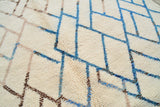 Luxury Blue Net Rug - Atlantico by Illuminate Collective