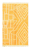 Mellow Yellow Modern Area Rug - Contemporary Warmth | Illuminate Collective
