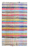 Moroccan Rainbow Rug: Handwoven Vintage Beauty for Modern Homes