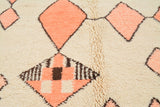 Nomad's Path | 5'x8' Coral & Beige Tribal Moroccan Area Rug
