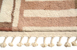 Organic Blocks Handmade Rug - Eco-Friendly Tetris Design