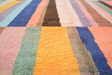 Rainbow Strokes Designer Rug - Vibrant Artistry | Illuminate Collective