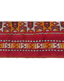 Red Vintage Moroccan Flatweave Rug | 6 x 11