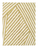The Magic | 8'x10' Light Green & White Striped Moroccan Area Rug