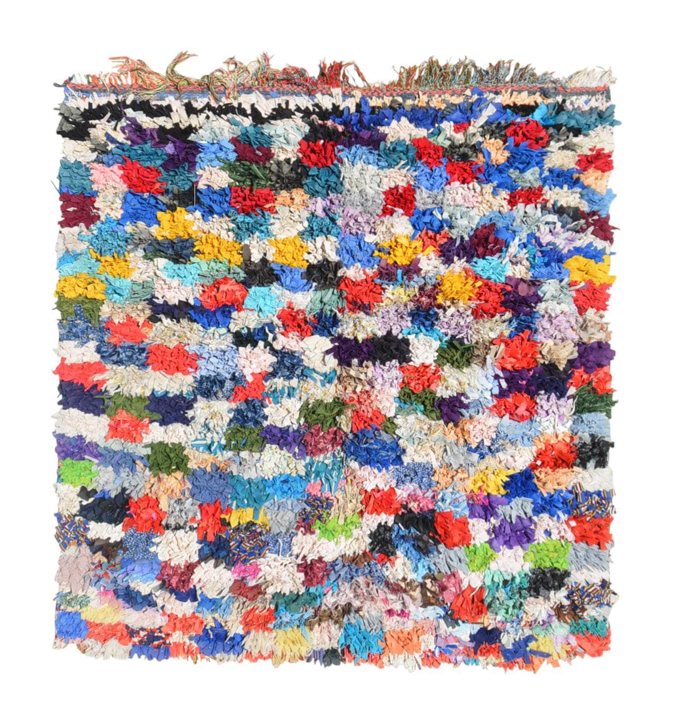 Timeless Treasures | Vintage Handwoven Moroccan Rug with Enduring Beauty