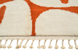 Vesper | 8'x10' Honey Gold & Cream Abstract Lattice Area Rug
