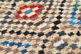 Vintage Linoleum Rugs | Vintage Bath Moroccan Rug Medium | Illuminate Collective