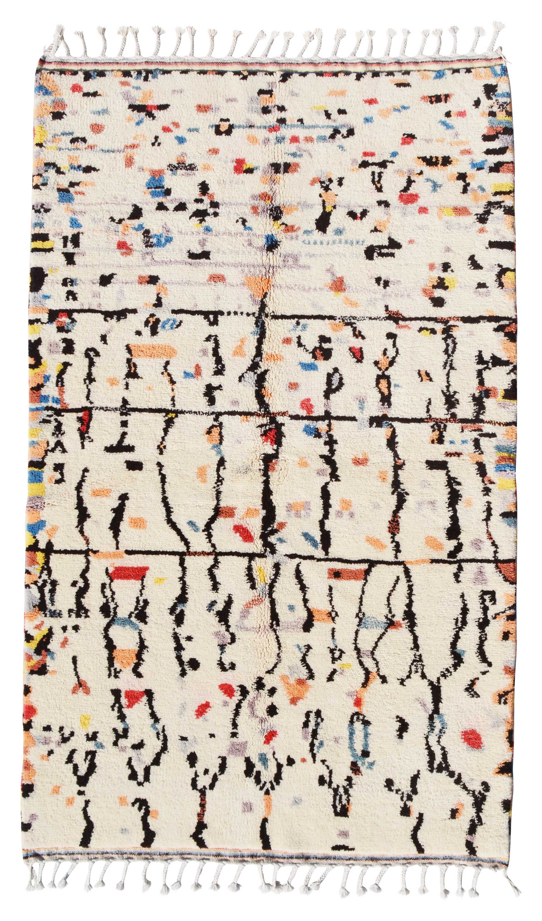 Antique Moroccan Rugs | Red And Black Area Rugs