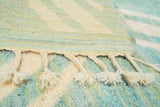 Aqua Runner Kuba I Moroccan Rug Living Room
