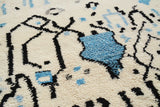 Blue Rugs For Living Room | Shop Handmade Moroccan Rug