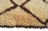 Brown And Black Rugs-Vintage Moroccan Rug
