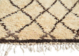 Brown And Black Rugs - Vintage Moroccan Rug