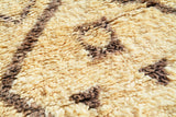 Brown And Blue Rugs | Vintage Moroccan Rug Illuminate Collective