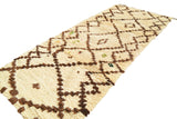 Brown Vintage Rugs | Vintage Moroccan Rug | Illuminate Collective
