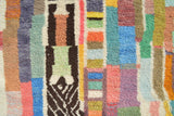 Color Craze - Handmade Moroccan Rug with a colorful design - Add a touch of excitement to your home