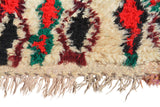 Colorful Moroccan Rug | Red and Black Rugs