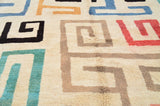 Falling Color | Bold Modern Moroccan Area Rug | Illuminate Collective