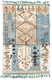 Handmade Moroccan Rug - Seaside Design by Illuminate Collective