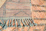Kuba-Inspired Handmade Moroccan Rug - Brave