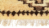 Luxury Rugs for Living Room | Vintage Braided Rugs Moroccan Rug Small Size | Illuminate Collective