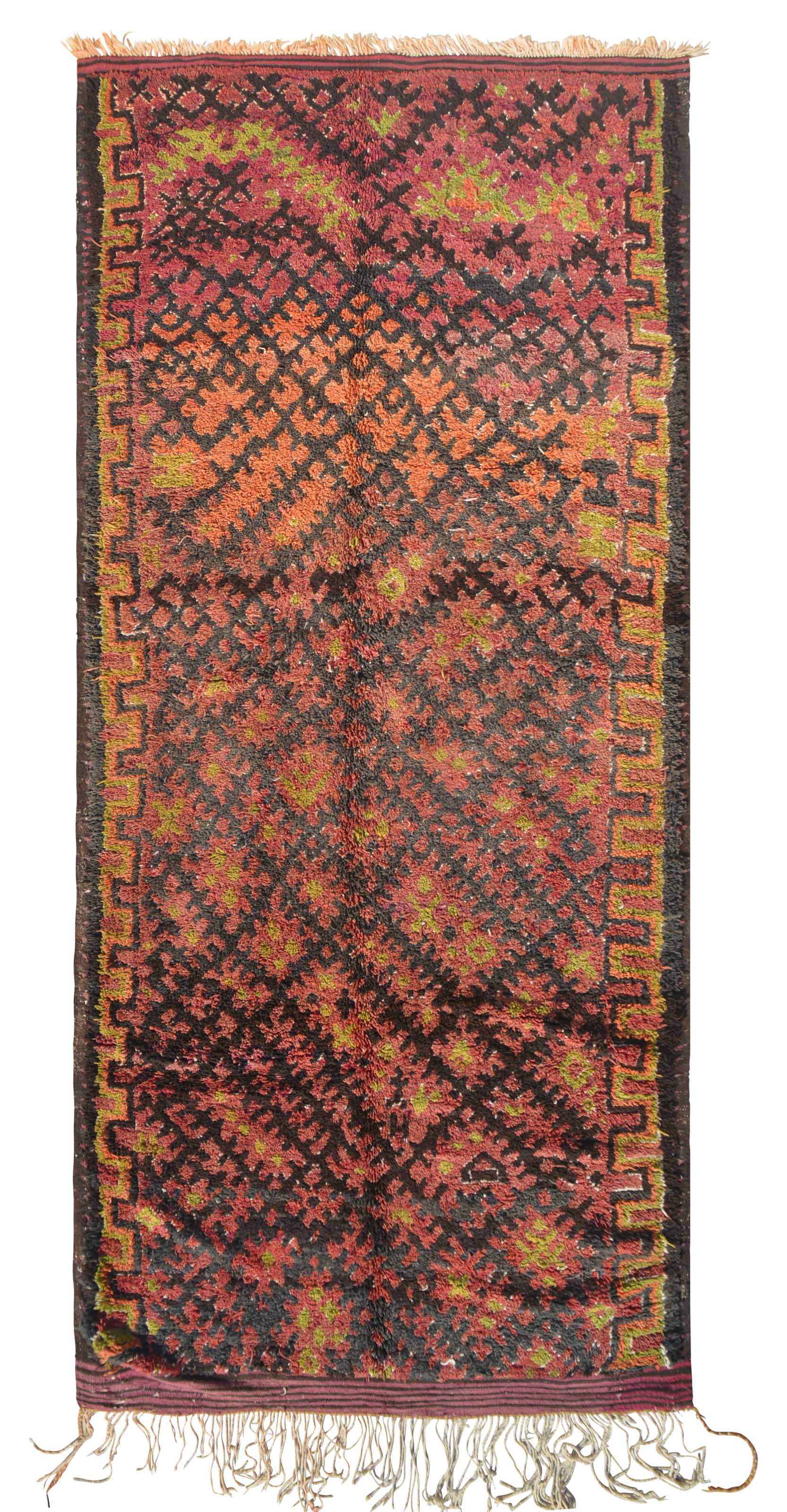 Midnight Jaunt Moroccan Rug | Exceptional Antique Rug Discovery | Illuminate Collective