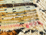 Moroccan Pattern Rug - Medium Size Berber Rug - Vintage Moroccan Rug