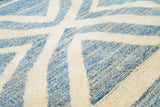 Moroccan Rug Blue Kuba -Illuminate Collective