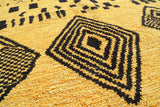 Moroccan Rug Shop Handmade Moroccan yellow Rug | Moroccan Wool Rug Illuminate Collective
