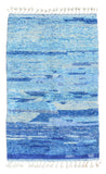 Moroccan Rugs Blue I Moroccan Geometric Rug