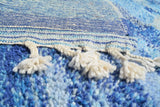 Moroccan Rugs Blue I Moroccan Geometric Rug