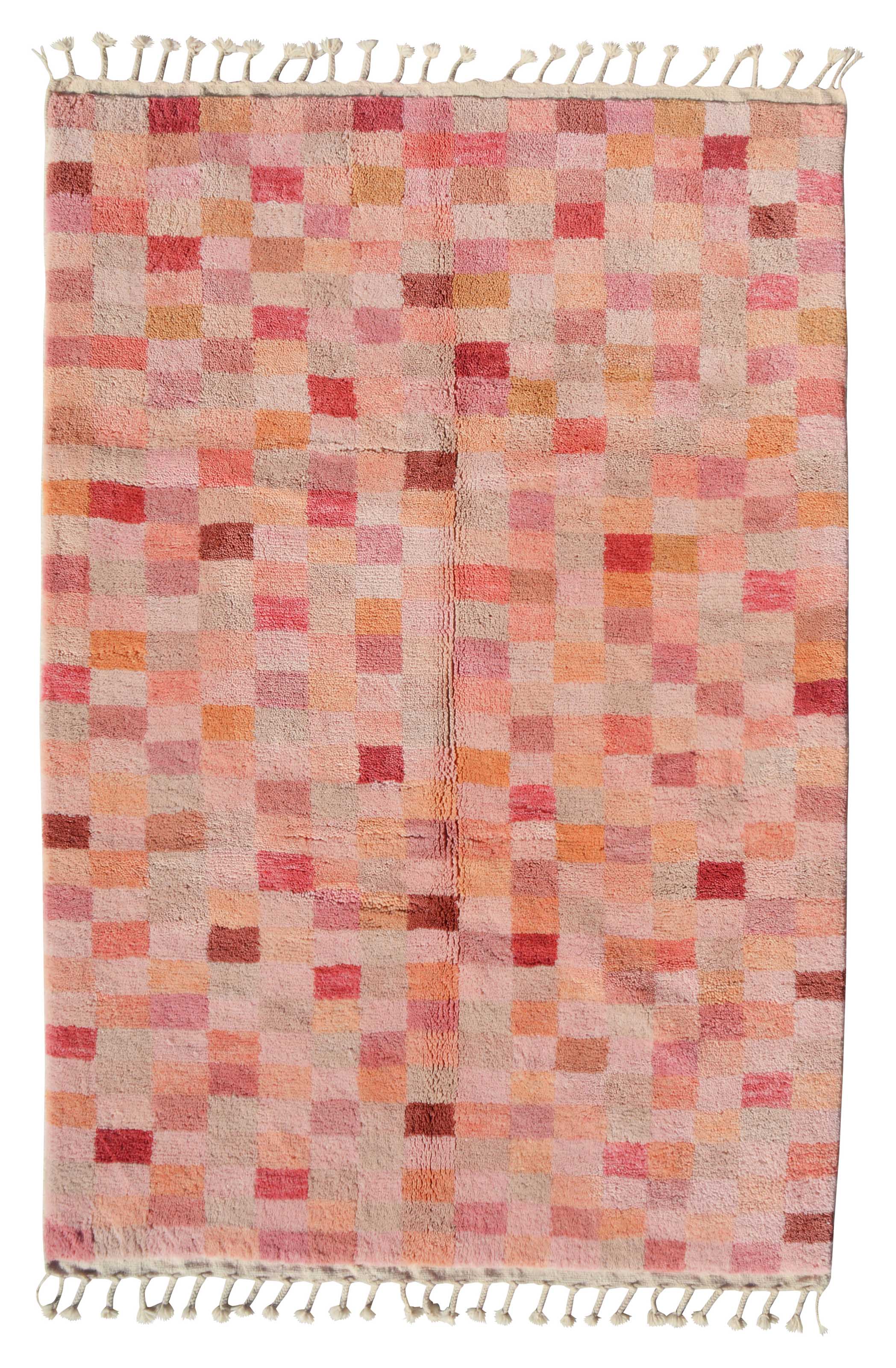 Pink And Orange Rug | Pink And Red Rug