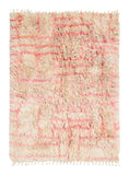 Pink line shaggy Rug