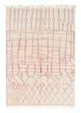 Pink Lines Handmade Rug