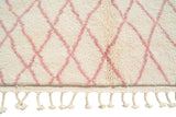 Pink Lines Handmade Rug