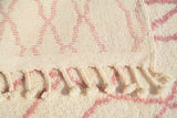 Pink Lines Handmade Rug