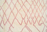 Pink Lines Handmade Rug