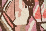 Pink Perfection - Handmade Moroccan Rug with a New Pink Design - Add a pop of color to your home