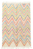 Rainbow Zigzag Rug I Moroccan rugs for sale