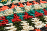 Red And White Vintage Rug | Vintage Moroccan Rug | Illuminate Collective